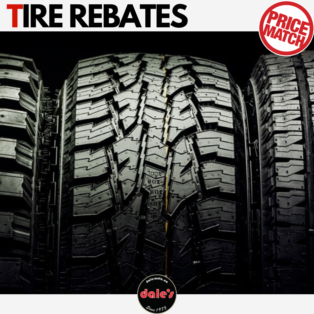 Tire Rebates at Dales Auto Service