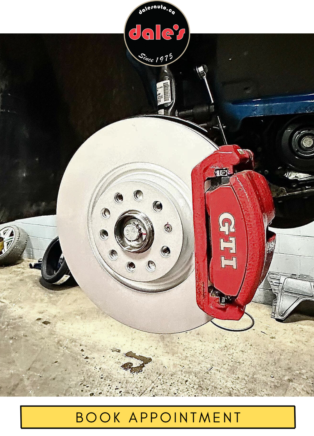 Volkswagen Brake Service at Dales Auto Service (1) Volkswagen Brake Service at Dales Auto Service