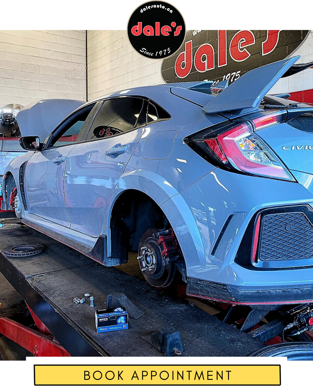 Honda Brake Service at Dales Auto Service Honda Brake Service at Dales Auto Service