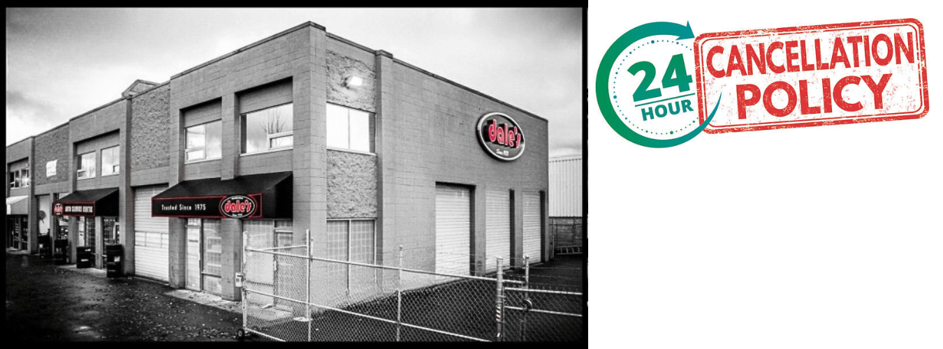 Cancellation Policy Dales Auto Service