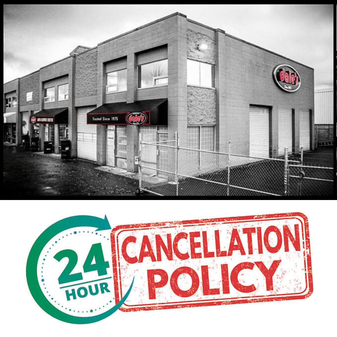 Cancellation Policy Dales Auto Service Cancellation Policy Dales Auto Service