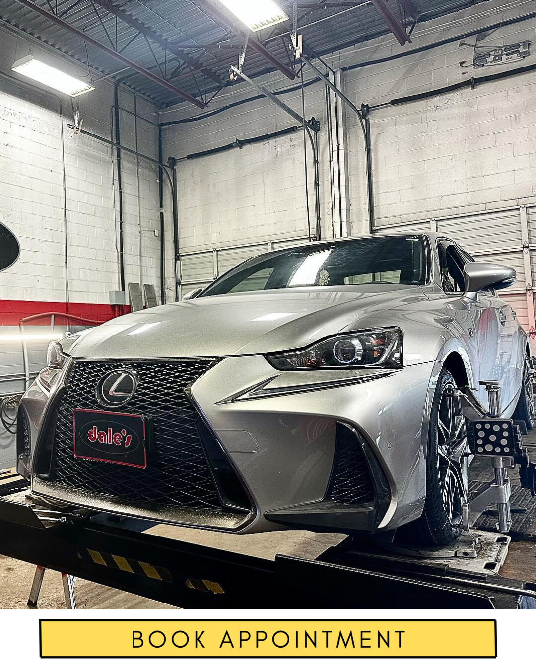 Lexus Wheel Alignment Service Repair Dales Auto Service