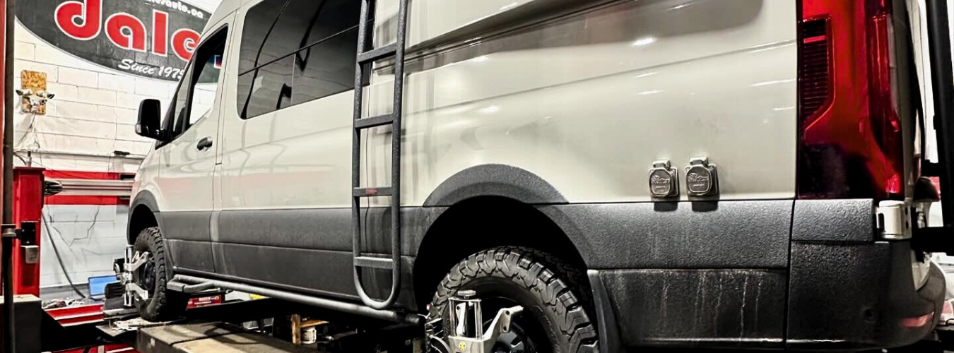 Sprinter Van Wheel Alignment at Dales Auto Service