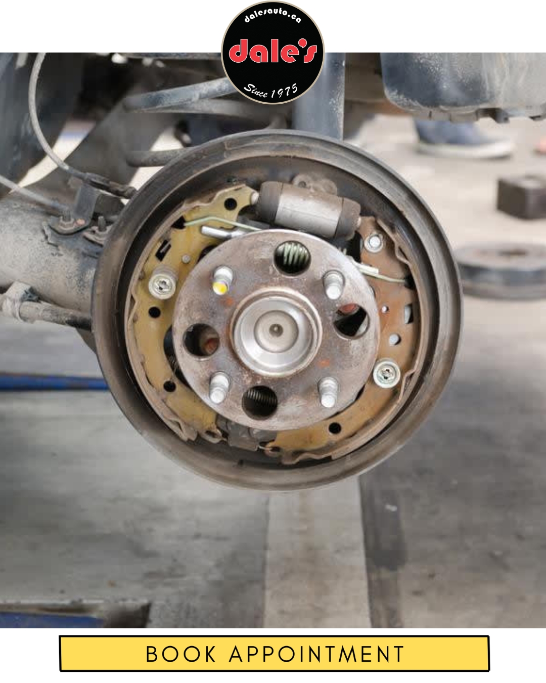 Drum Brake Service at Dales Auto Service