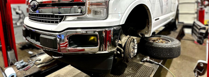 Ford truck brake service and repair at Dale's Auto Service Surrey