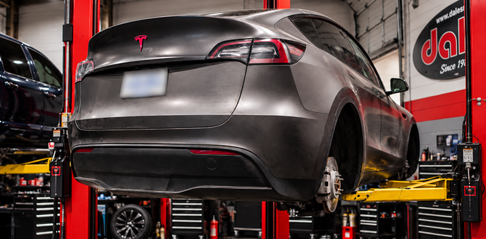Tesla service and repair at Dale's Auto Service Surrey